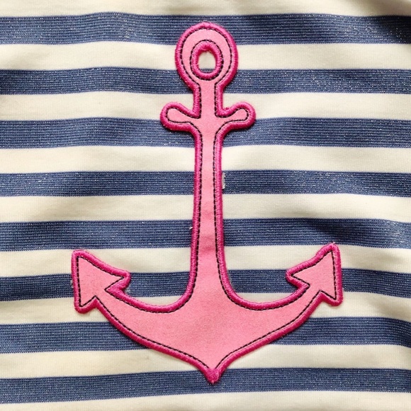 Love You Lots 2 Piece Anchor Swim Set 18 Mos - Picture 2 of 6